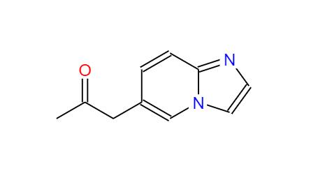 propan-2-one compound with imidazo[1,2-a]pyridine (1:1)