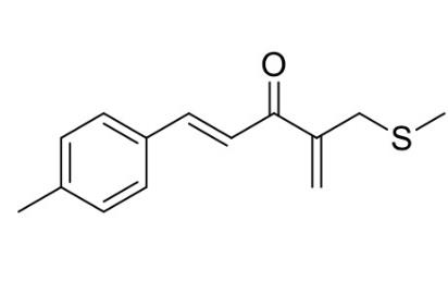 (E)- 4-甲基硫甲基-1-对甲苯戊-1,4-二烯-3-酮