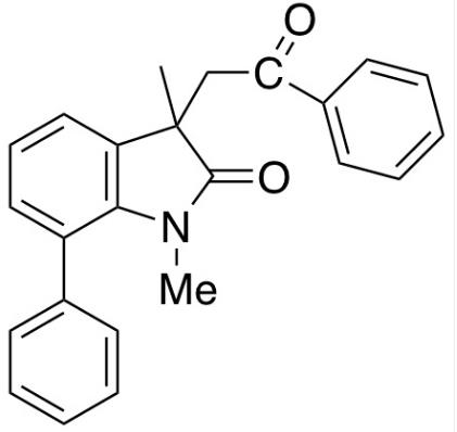1,3-二甲基-3-(2-氧代-2-苯甲基)-7-苯基吲哚啉-2-酮