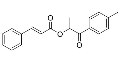 1-oxo-1-(p-tolyl)propan-2-yl cinnamate