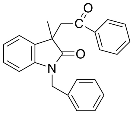 1-苄基-3-甲基-3-(2-氧代-2-苯甲基)吲哚啉-2-酮