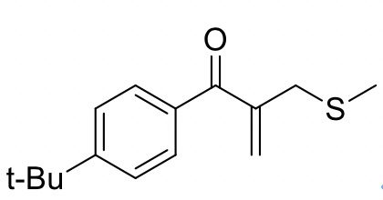 1-对叔丁苯基-2-甲基硫甲基丙-2-烯-1-酮