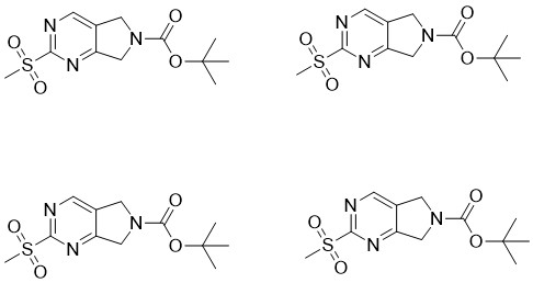2-甲磺酰基-5H-吡咯并[3,4-d]嘧啶-6(7H)-甲酸叔丁酯