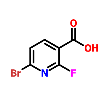 6-溴-2-氟-3-吡啶羧酸