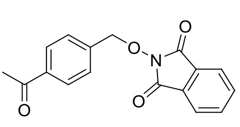 2-((4-acetylbenzyl)oxy)isoindoline-1,3-dione
