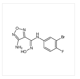 4-氨基-N-(3-溴-4-氟苯基)-N'-羟基-1,2,5-恶二唑-3-甲脒