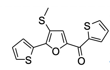 2-(噻唑-2)-5-(噻唑-2-甲酰基)-3-甲硫基呋喃