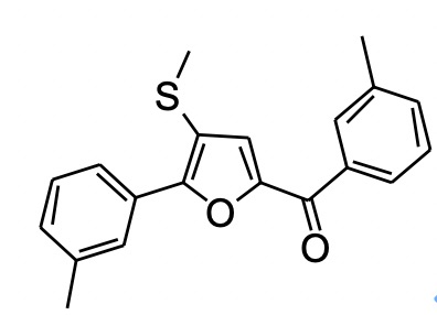 2-间甲苯基-5-间甲苯甲酰基-3-甲硫基呋喃