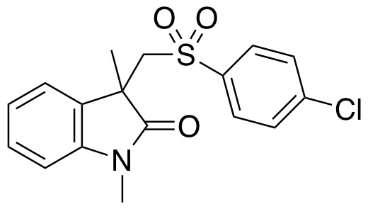 3-(((4-氯苯基)磺酰基)甲基)-1,3-二甲基吲哚啉-2-酮