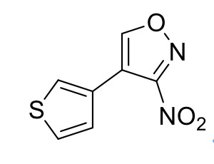 3-硝基-4-(噻吩-3)异恶唑