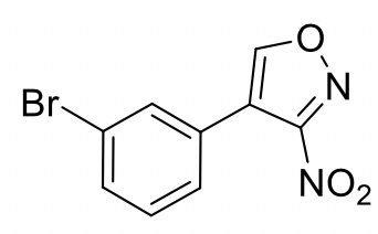 4-(3-溴苯)-3-硝基异恶唑