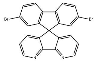 2,7-二溴-4,5-二氮-9,9-螺二芴