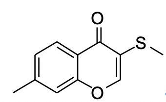 8-甲基-3-甲硫基苯并吡喃-4-酮