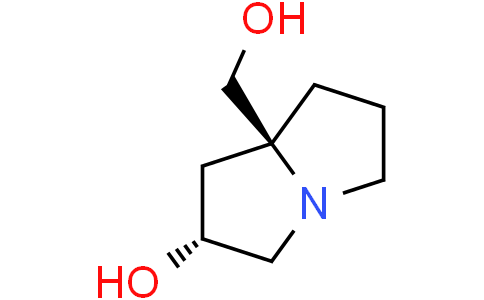 (2R,7aS)-7a-(hydroxymethyl)hexahydro-1H-pyrrolizin-2-ol