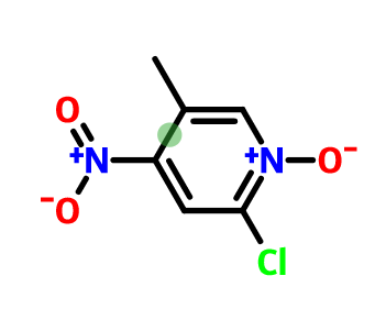 2-氯-5-甲基-4-硝基吡啶-N-氧化物