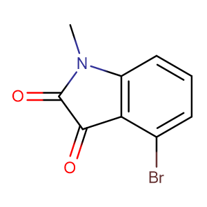 4-溴-1-甲基吲哚-2,3-二酮