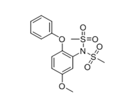 N-(5-甲氧基-2-苯氧基苯基)-N-(甲磺酰基)甲磺酰胺