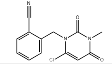 2-[(6-氯-3,4-二氢-3-甲基-2,4-二氧代-1(2H)-嘧啶基)甲基]苯甲腈