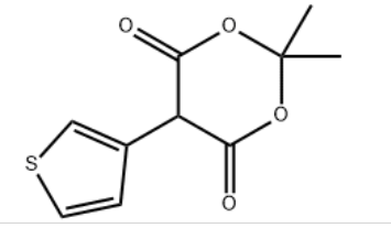 2,2-二甲基-5-(3-噻吩基)-1,3-二氧杂环己烷-4,6-二酮