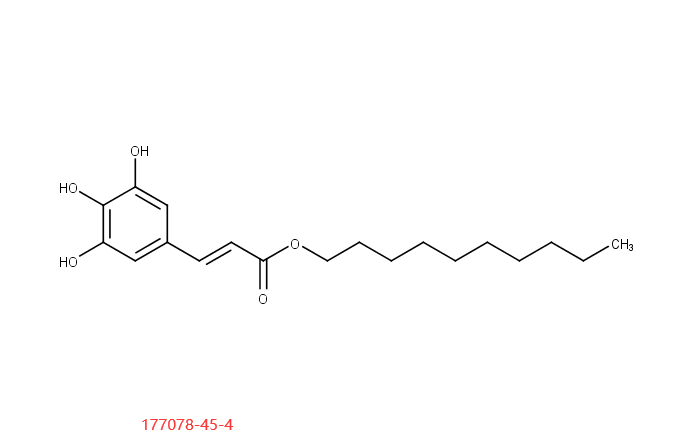 decyl (2E)-3-(3,4,5-trihydroxyphenyl)prop-2-enoate