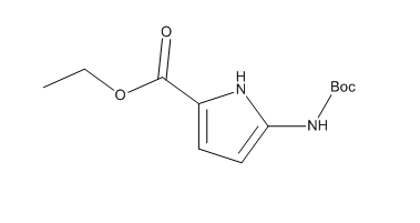 1H-Pyrrole-2-carboxylic acid, 5-[[(1,1-dimethylethoxy)carbonyl]amino]-, ethyl ester