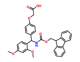 4-[(2,4-二甲氧基苯基)(FMOC-氨基)甲基]苯氧乙酸