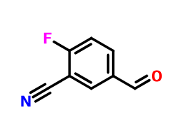 2-氟-5-甲酰基苯腈