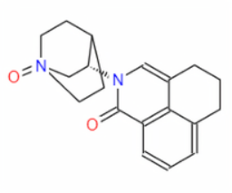 (3S)-3-（1-氧-5,6 二氢-1H-苯并[de]异喹啉-2（4H）-基）奎宁环1-氧化物