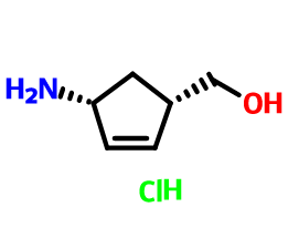 (1S,4R)-(4-氨基环戊-2-烯基)甲醇盐酸盐