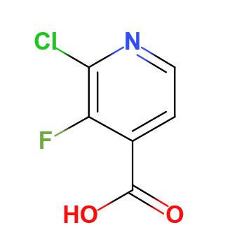 2-氯-3-氟异烟酸