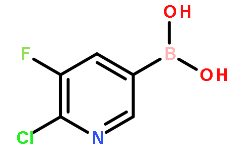 2-氯-3-氟吡啶-5-硼酸