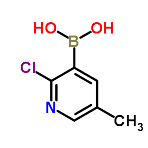 2-氯-5-甲基吡啶-3-硼酸