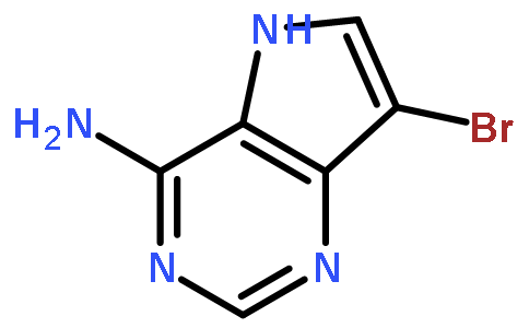 7-溴-5H-吡咯并[3,2-D]嘧啶-4-胺