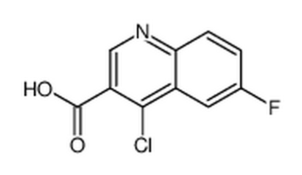 4-氯-6-氟喹啉-3-羧酸