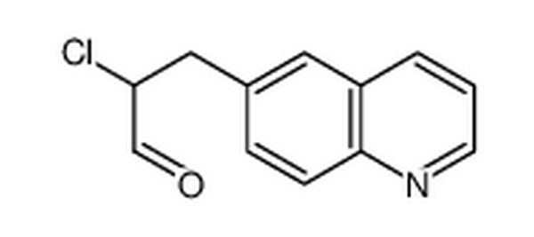 2-氯-3-(喹啉-6-基)丙醛