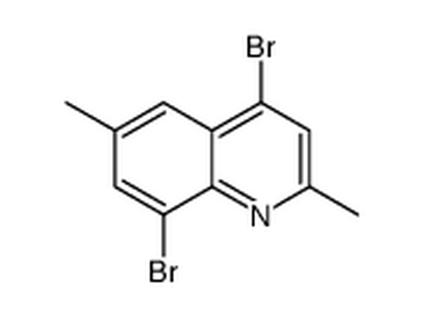 4,8-二溴-2,6-二甲基喹啉