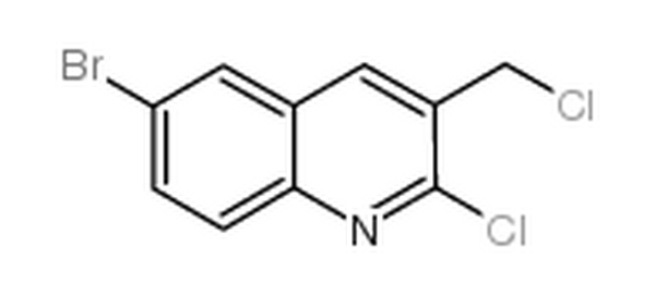 6-溴-2-氯-3-氯甲基喹啉