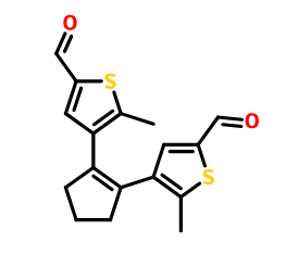 4,4-(环戊二烯-1-烯-1,2-叉基)二(5-甲基噻吩-2-甲醛)