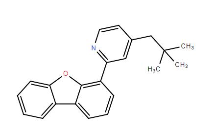 2-（二苯并呋喃-4-基）-4-新戊基吡啶