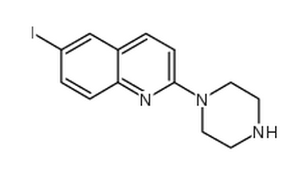 6-碘-2-哌嗪-1-基-喹啉