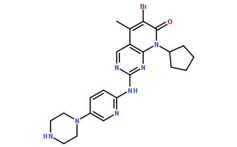 6-溴-8-环戊基-5-甲基-2-[[5-(1-哌嗪基)-2-吡啶基]氨基]-吡啶并[2,3-d]嘧啶-7(8H)-酮（帕布杂质A）