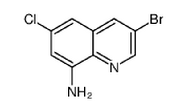 3-溴-6-氯喹啉-8-胺