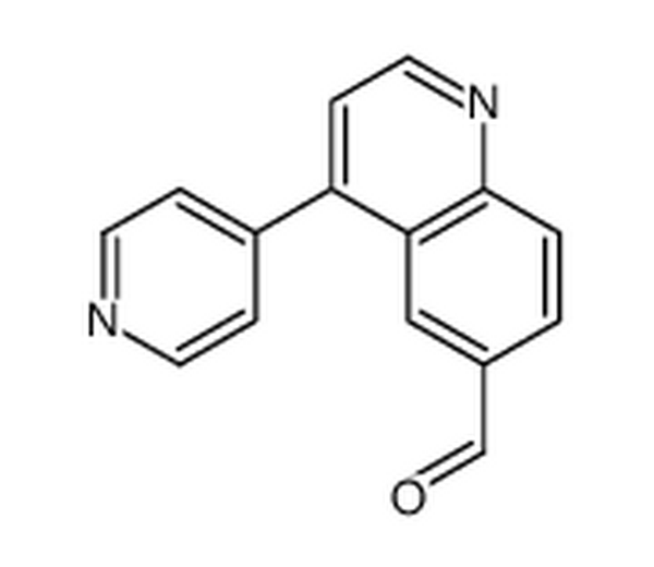 4-(4-吡啶)-6-喹啉羧醛