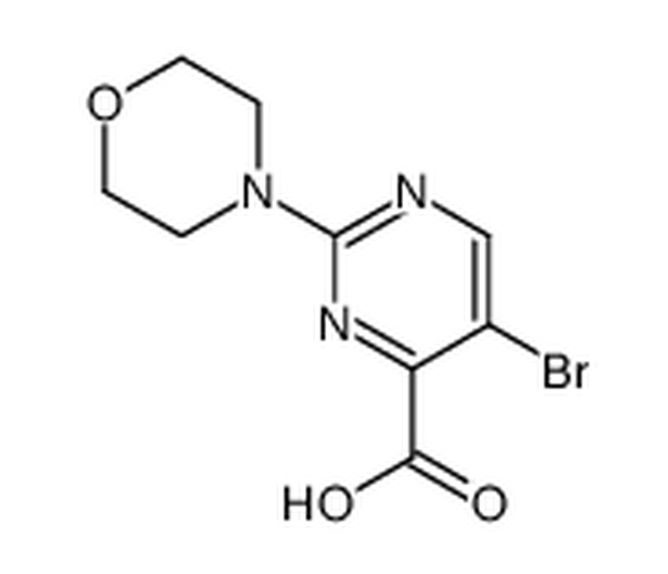 5-溴-2-吗啉嘧啶-4-羧酸