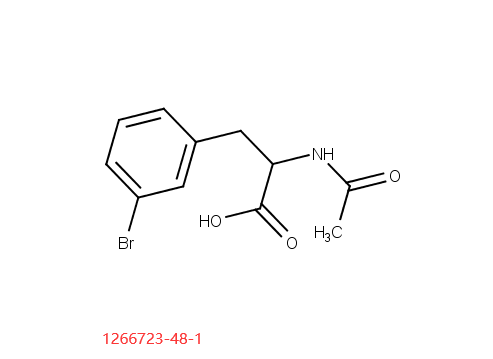 2-acetamido-3-(3-bromophenyl)propanoic acid