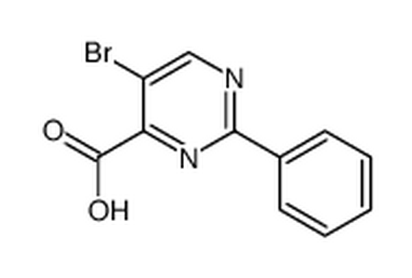 5-溴-2-苯基嘧啶-4-羧酸