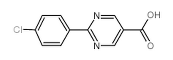 2-(4-氯苯基)-5-嘧啶羧酸