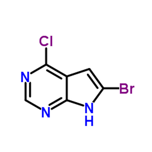 6-溴-4-氯-7H-吡咯并嘧啶