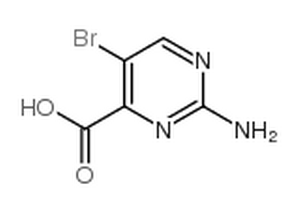 2-氨基-5-溴嘧啶-4-羧酸