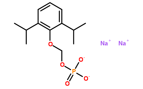 [2,6-双(1-甲基乙基）苯氧基]甲醇磷酸二氢二钠盐